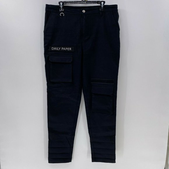 daily paper cargo pants white